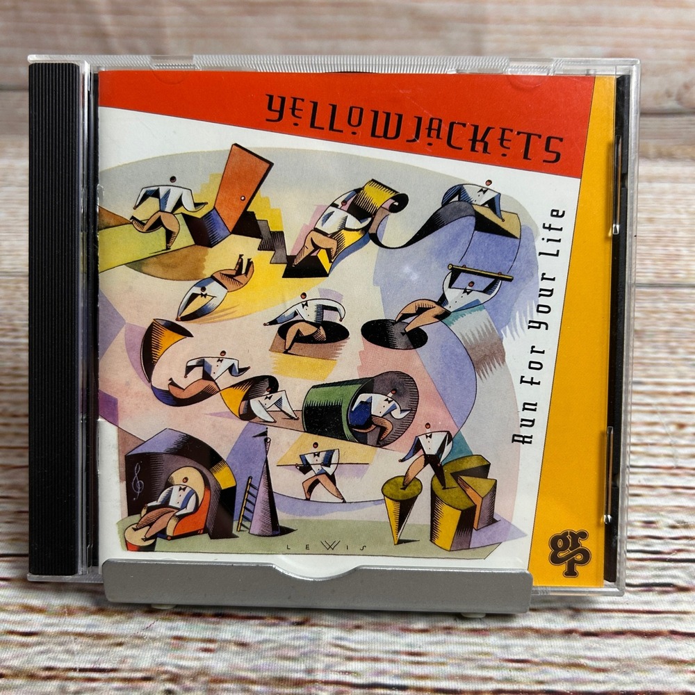 Yellowjackets Run For Your Life CD 1994 GRP Records Jazz Fusion GRD-9754